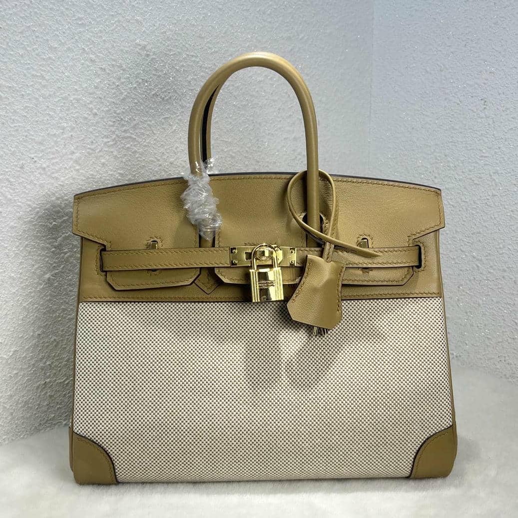 Birkin Canvas-Leather Mix-101
